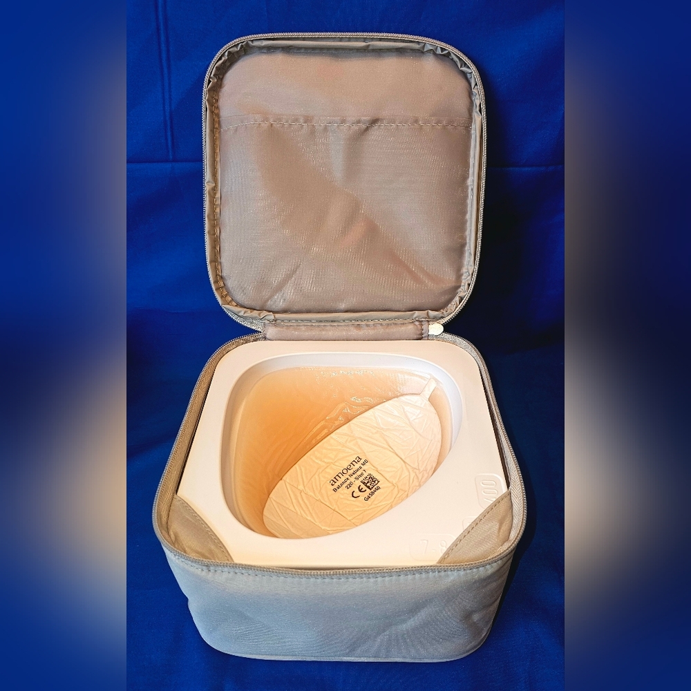 Amoena Balance Natura Medium Delta 220 Sz 7 Ivory Breast Form Shaper Prosthesis